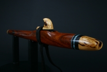 Ironwood (desert) Native American Flute, Minor, Mid F#-4, #D30L (3)